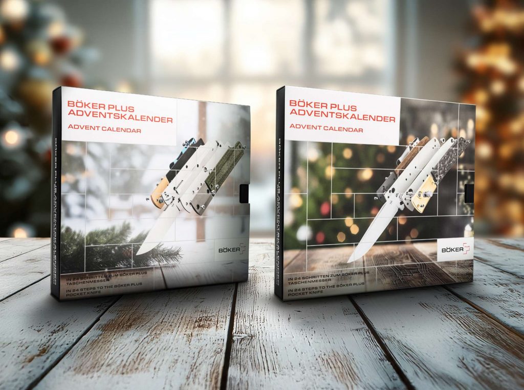 Böker Plus Adventskalender 2025 + gratis Messer limited offer