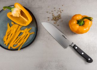 STIESS handmade Solingen Santoku 18 cm