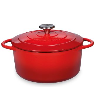 Küchenprofi PROVENCE Bratentopf rund 24 cm classic rot