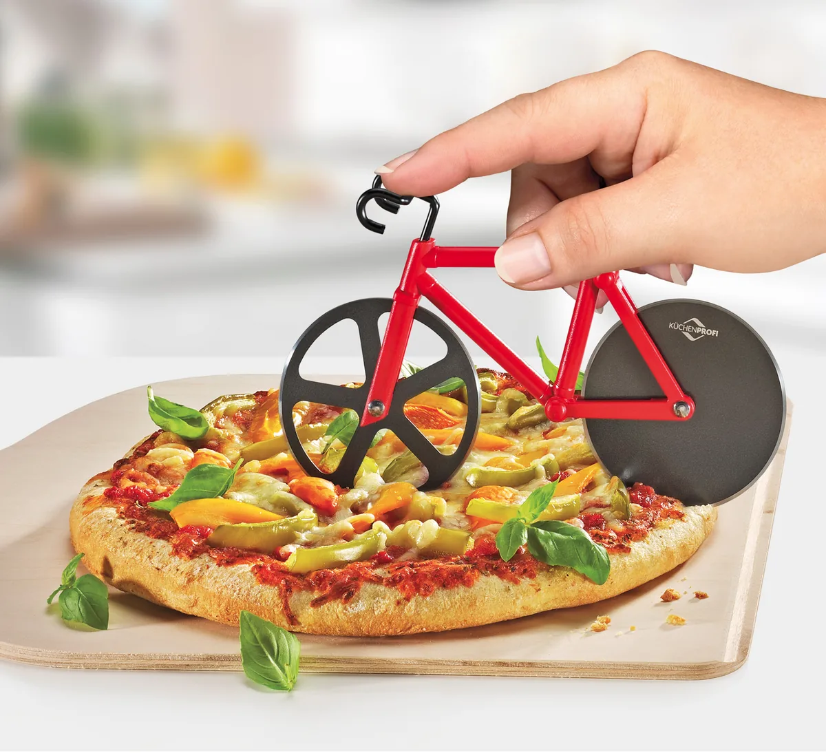 Küchenprofi Pizzaschneider BIKE – Bild 3