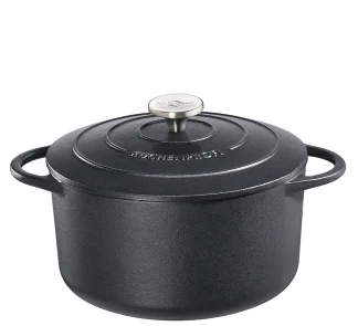 Küchenprofi PROVENCE Bratentopf rund 28 cm classic black