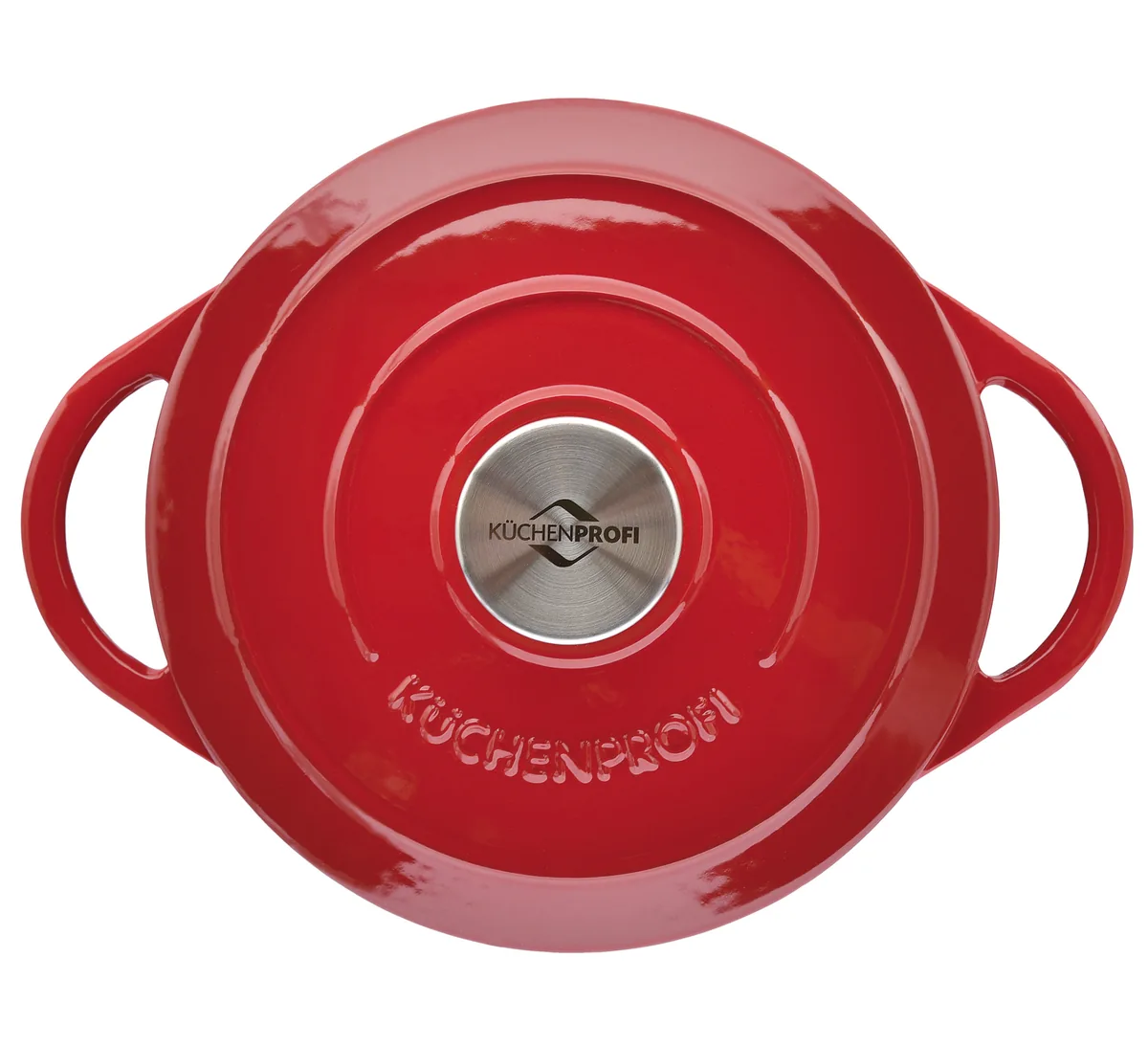 Küchenprofi PROVENCE Bratentopf rund 28 cm classic red – Bild 3